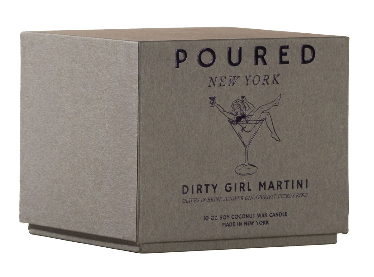 Dirty Girl Martini 10OZ Soy + Coconut Wax Candle