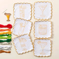 Stitch Your Cocktails Napkins