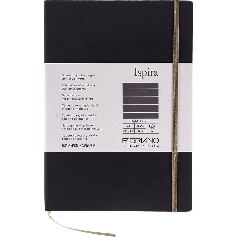 Ispira Brown Lined Journal
