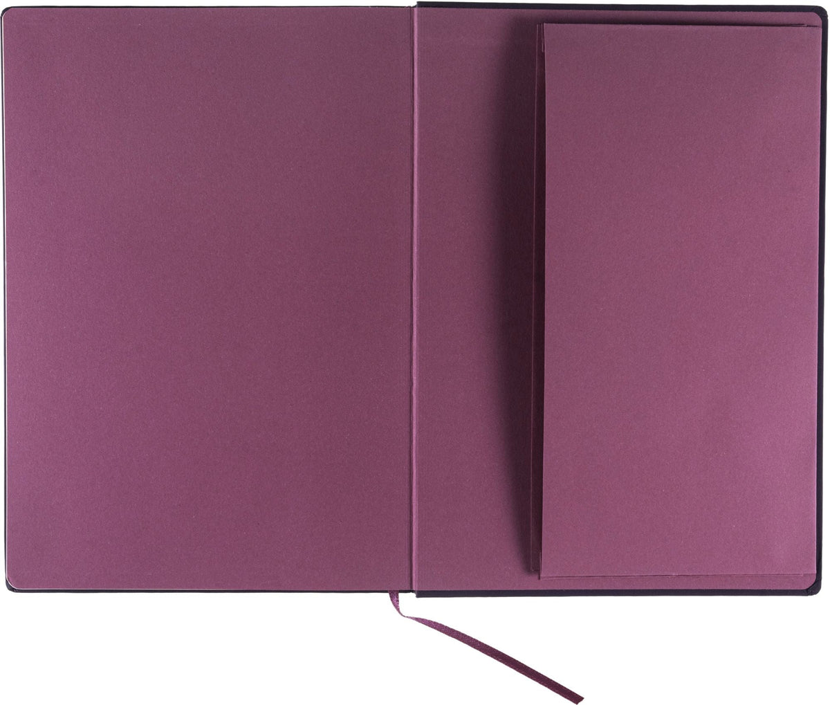 Purple Hardcover Lined Ispira Journal