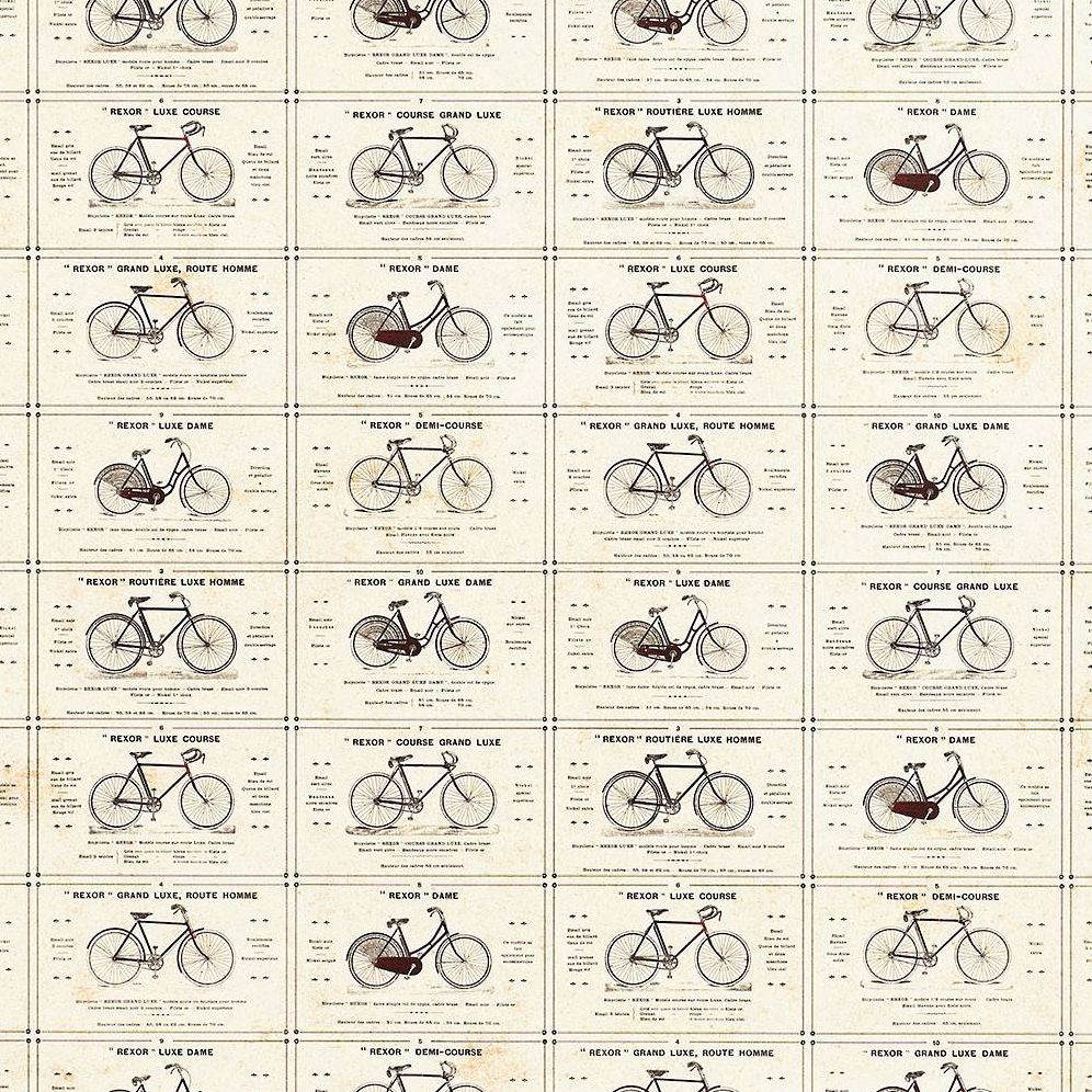 Bicycles Handmade Paper