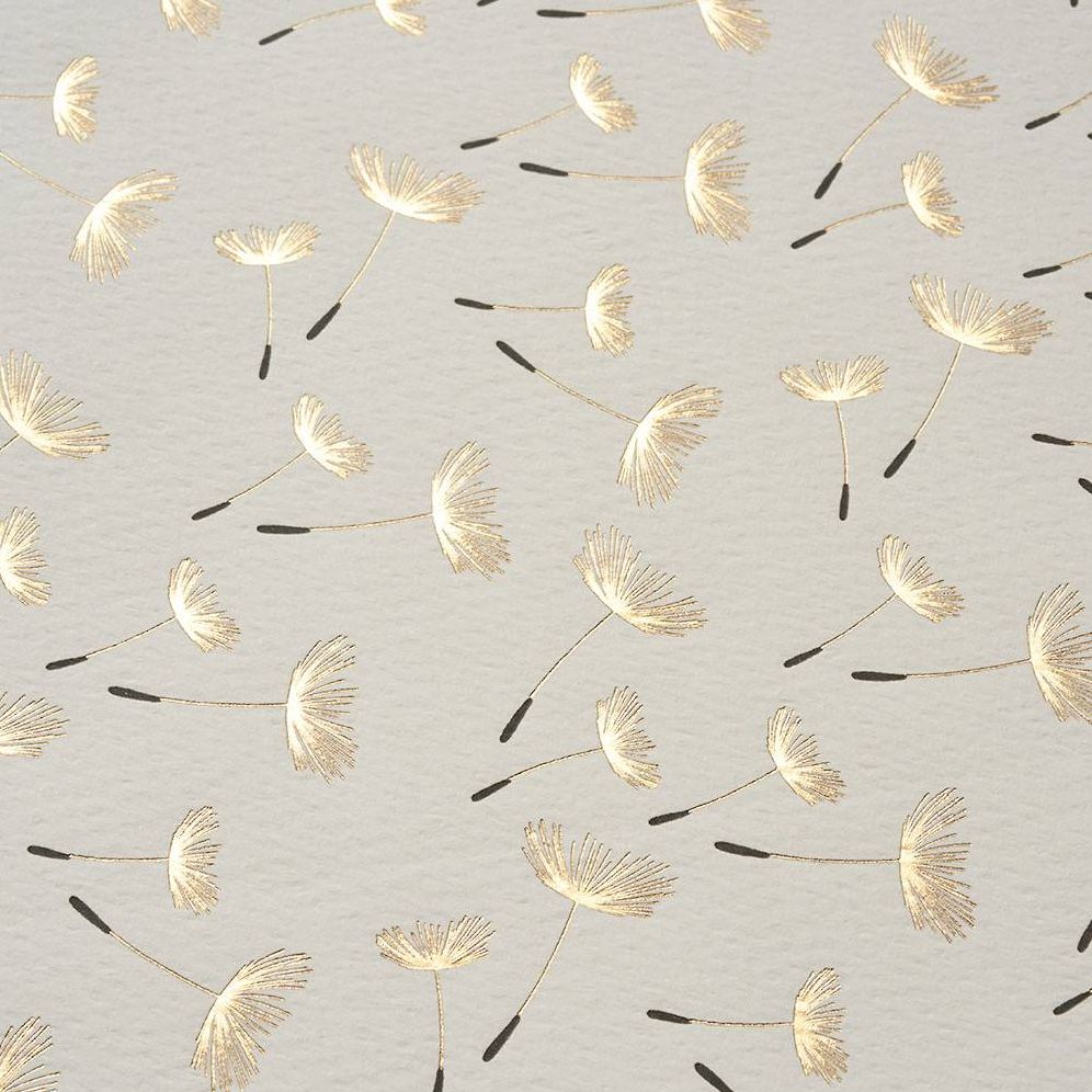 Dandelions Gold Fine Paper