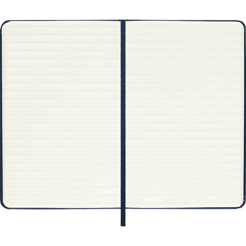 Moleskine Classic Notebook, Pocket, Ruled, Sapphire Blue, Hard Cover (3.5 x 5.5)