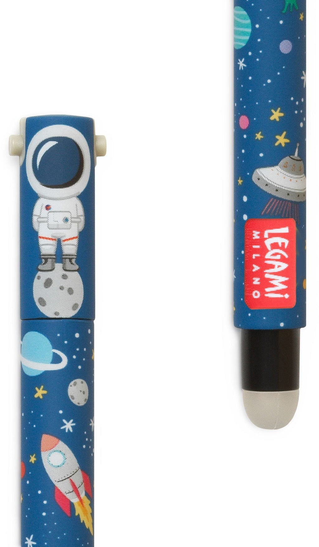 Legami Space Erasable Gel Pen - Black Ink