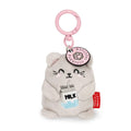 Legami Plush Key Ring - Super Soft! - Tiny - Kitty