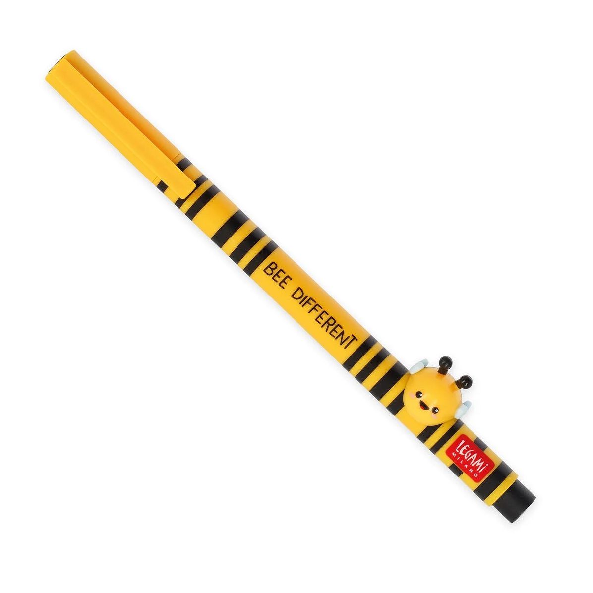 Legami Gel Pen With Animal Decoration - Lovely Friends - Bee