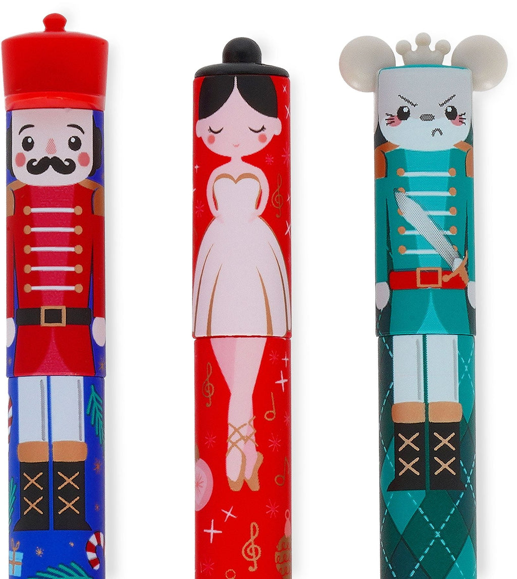 Legami Set of 3 Erasable Christmas Gel Pens