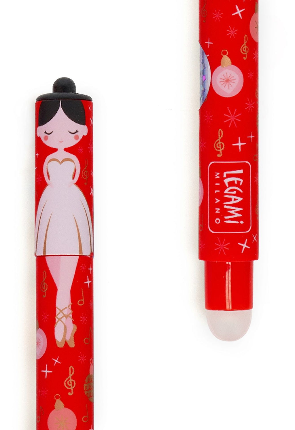 Legami Set of 3 Erasable Christmas Gel Pens
