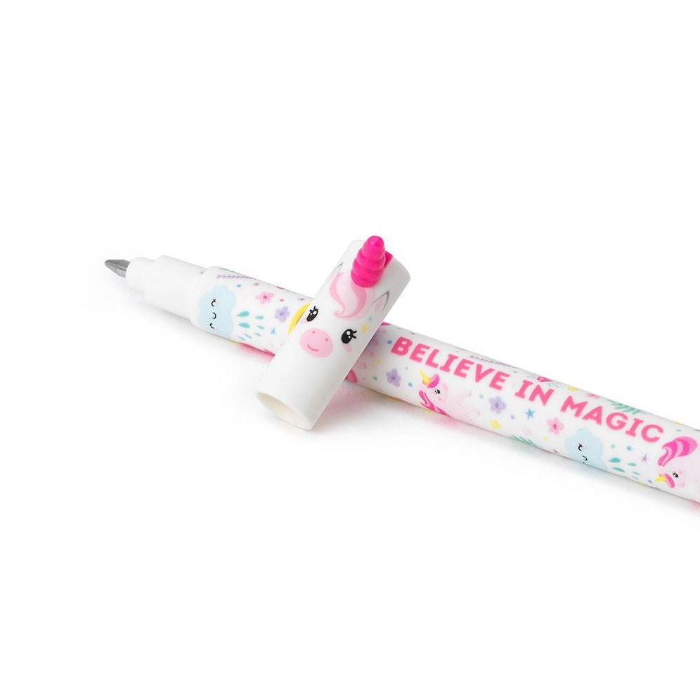 Legami Unicorn Erasable Gel Pen - Pink Ink