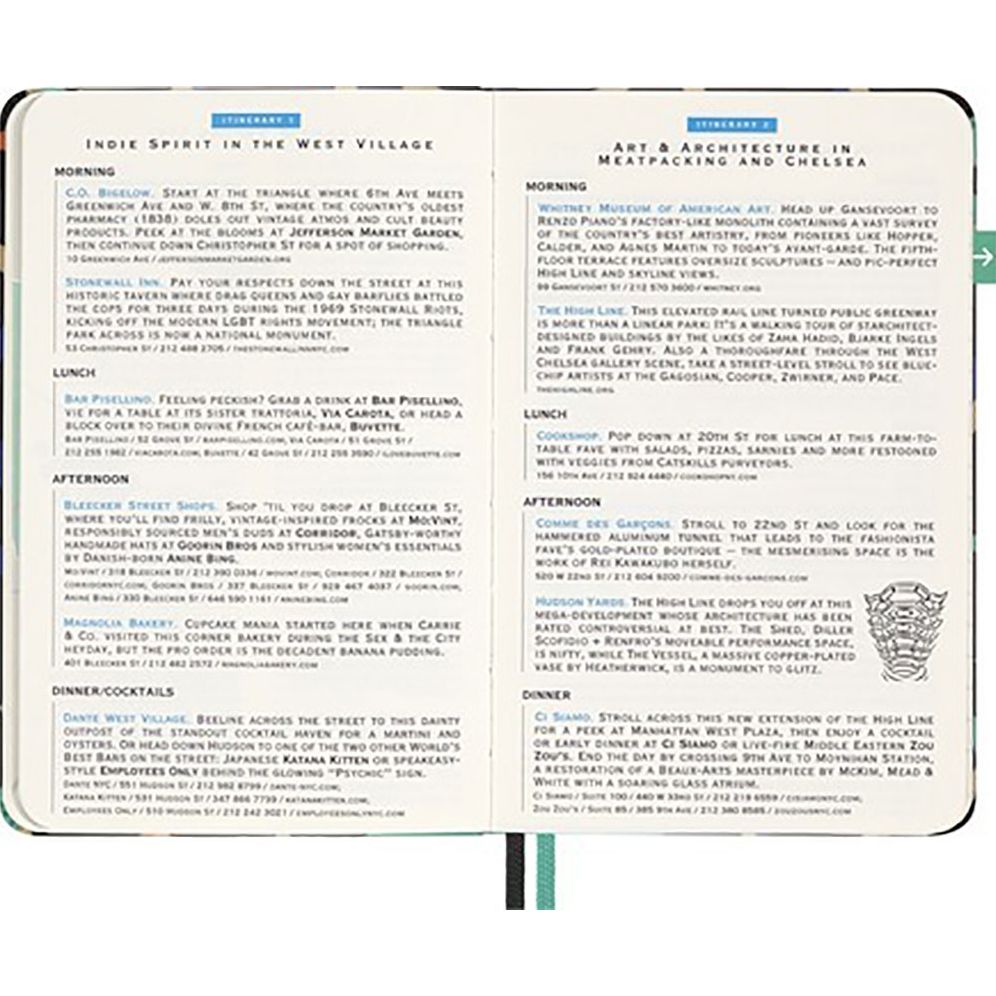 LUXE x Moleskine - New York City Travel Guide Pocket Notebook
