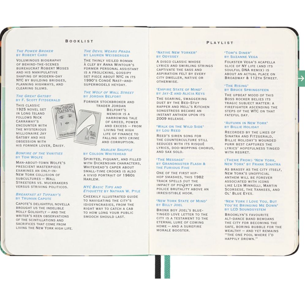 LUXE x Moleskine - New York City Travel Guide Pocket Notebook
