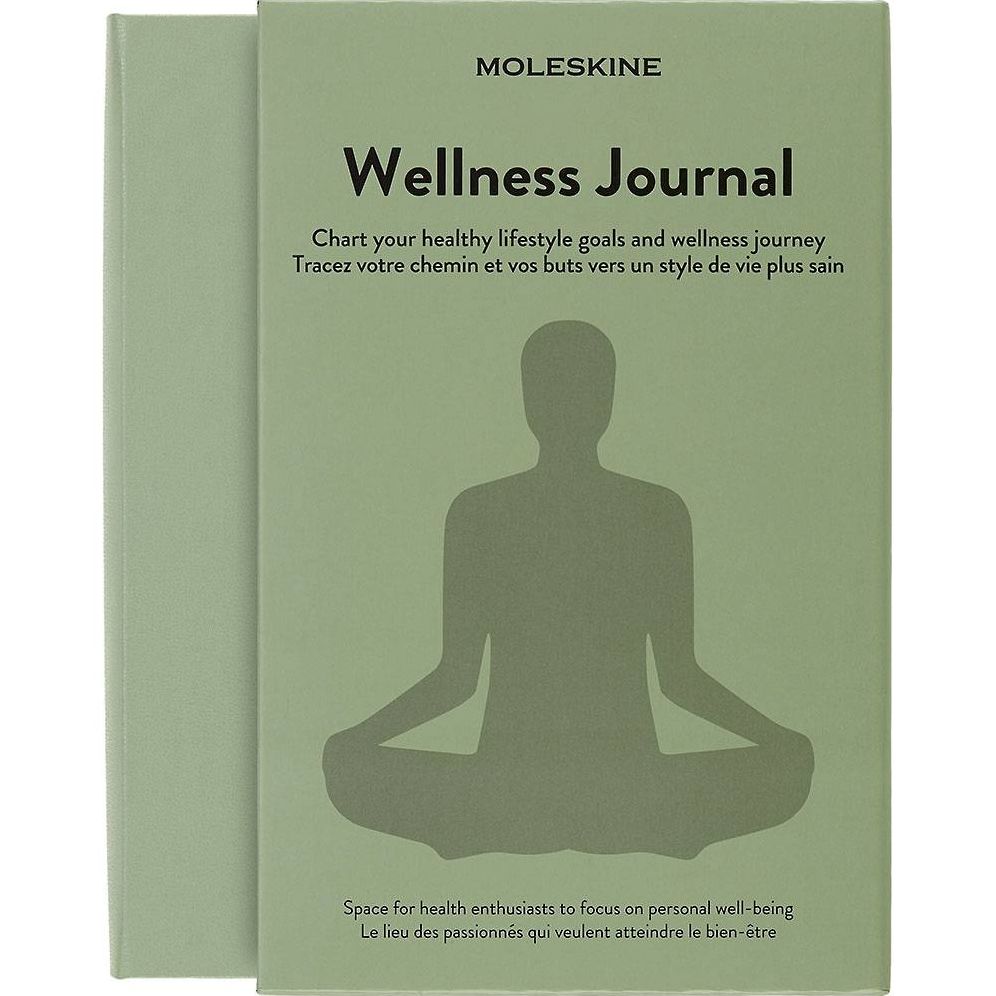 Moleskine Passion, Wellness Journal, Large, Boxed/Hard Cover (5 x 8.25)