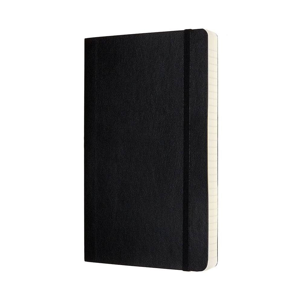 Moleskine Notebook, Expanded Large, Ruled, Black, Soft Cover (5 x 8.25)