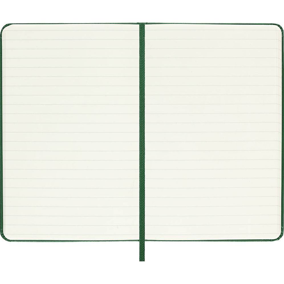 Moleskine Notebook, Pocket, Ruled, Myrtle Green, Hard Cover (3.5 x 5.5)