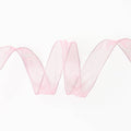 Light Pink Organdy Wired Ribbon 1" 10 YD