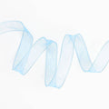 Light Blue Organdy Wired Ribbon 1" 10 YD