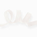 Cream Organdy Wired Ribbon 1" 10 YD
