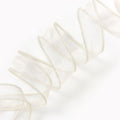 Pearle Cream Wired Ribbon 1.5" 5YD