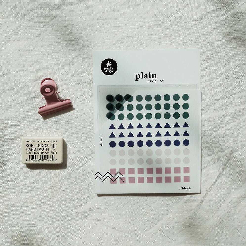 Suatelier Design Small Dots & Triangles Stickers