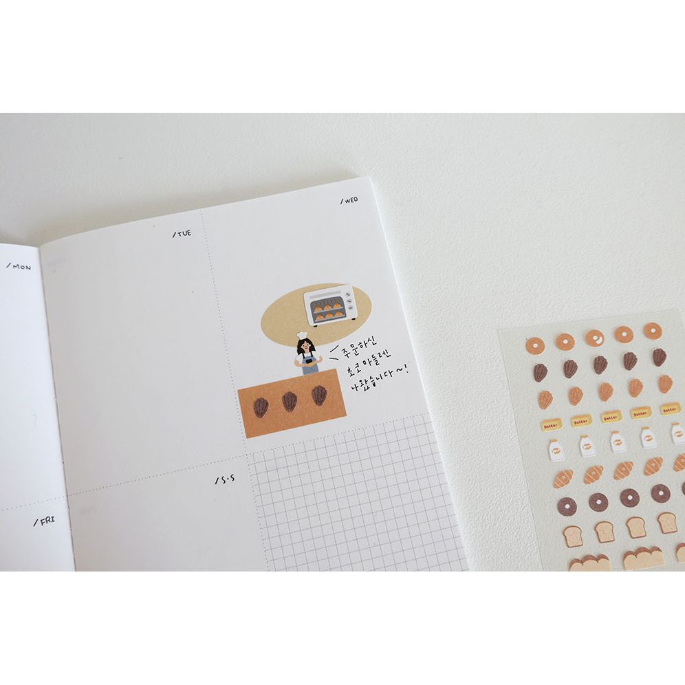 Suatelier Design Mini Stickers Bread