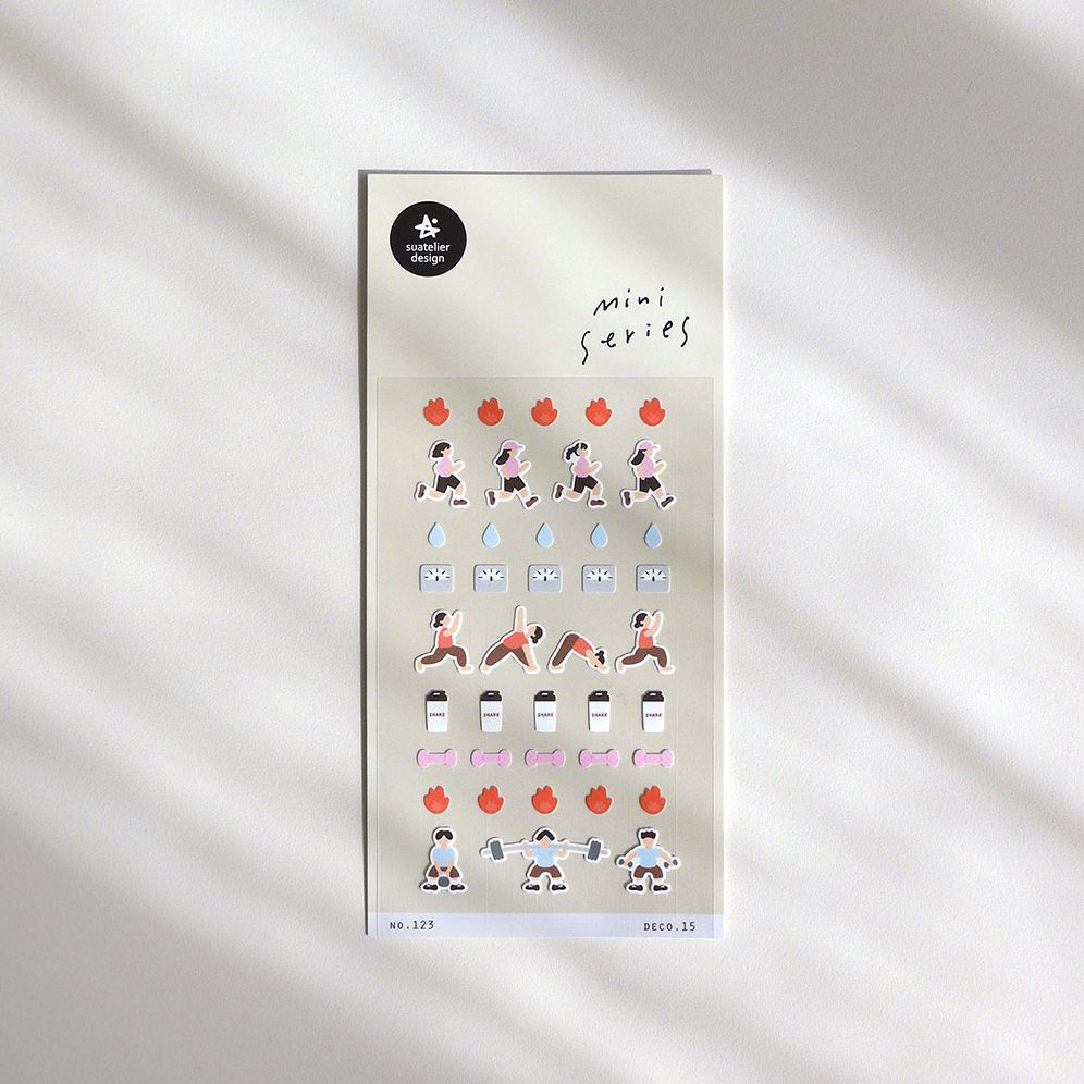 Suatelier Design Mini Stickers Sports