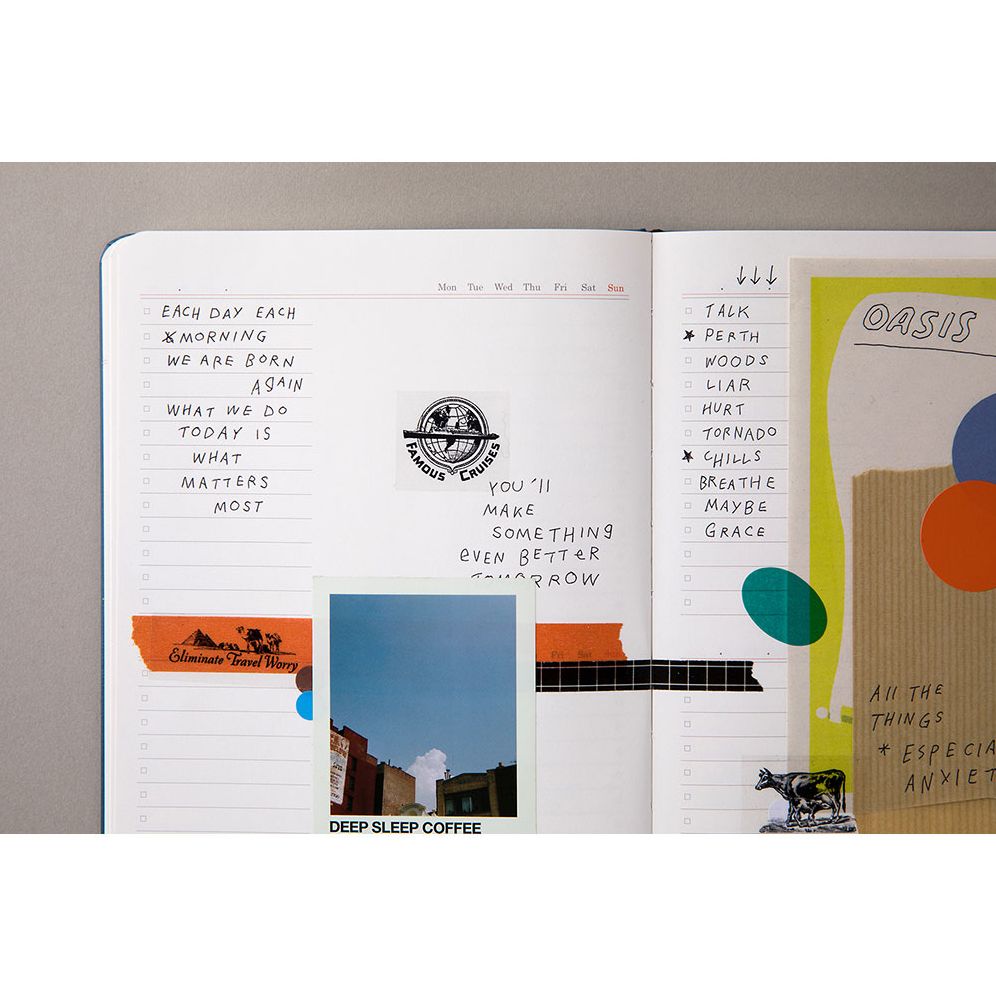 Moment Undated Diary in Butter
