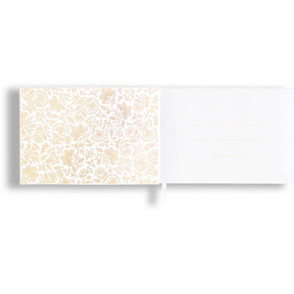 Gold Luxe Wedding Guestbook