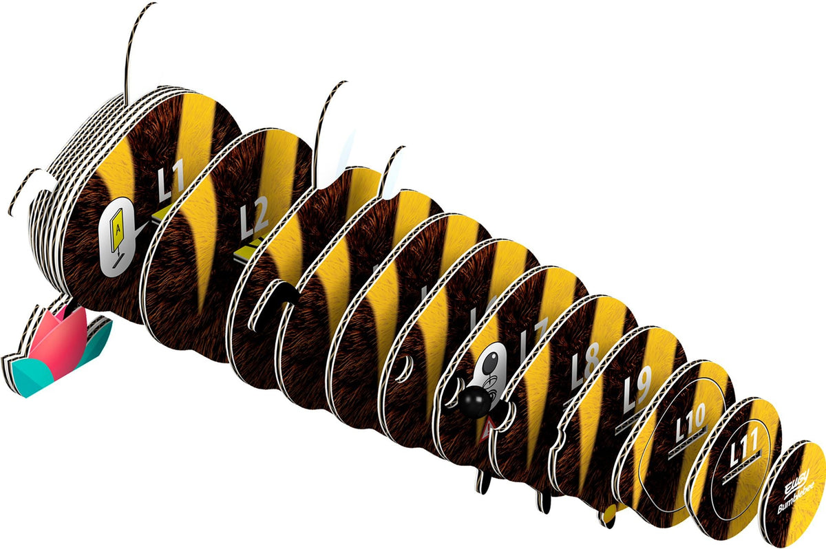 EUGY Bumblebee 3D Cardboard Model Kit