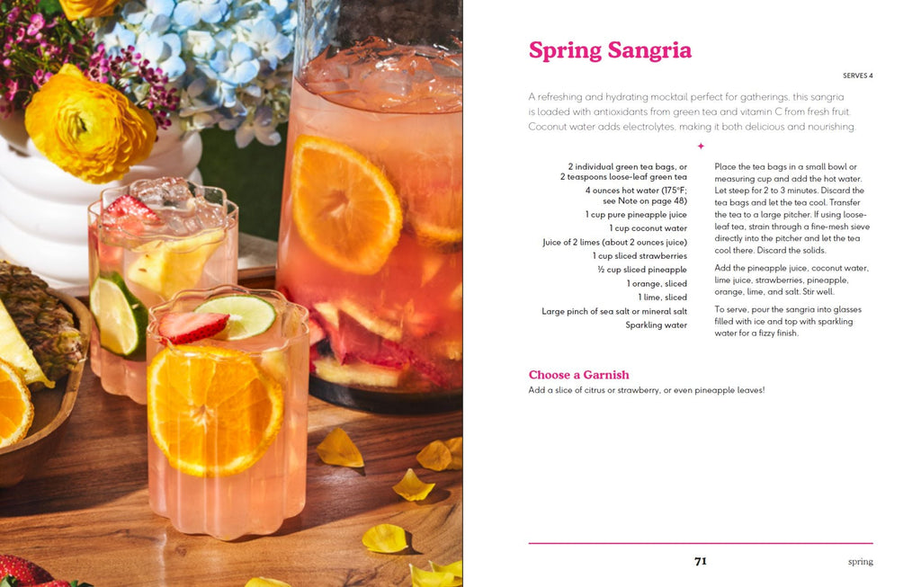 Everyday Elixirs: Mocktails, Matchas, and Seasonal Drinks to Inspire Wellness