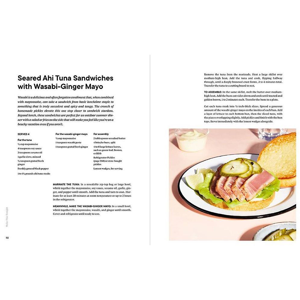 Make This Tonight: Recipes to Get Dinner on the Table: A Cookbook