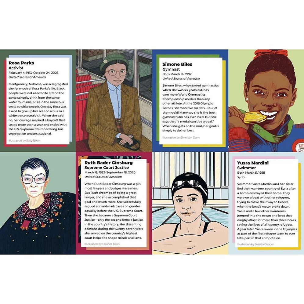 Rebel Girls Stick Together: A Sticker-by-Number Book