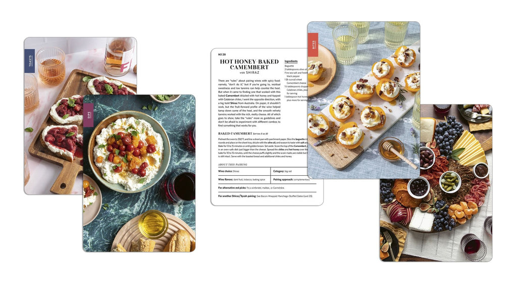 The Wine and Cheese Board Deck: 50 Pairings to Sip and Savor: Cards