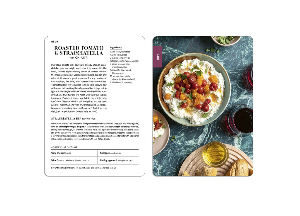The Wine and Cheese Board Deck: 50 Pairings to Sip and Savor: Cards