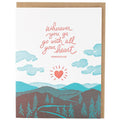 All Your Heart Encouragement Card