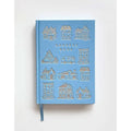 Houses Blue Address Book