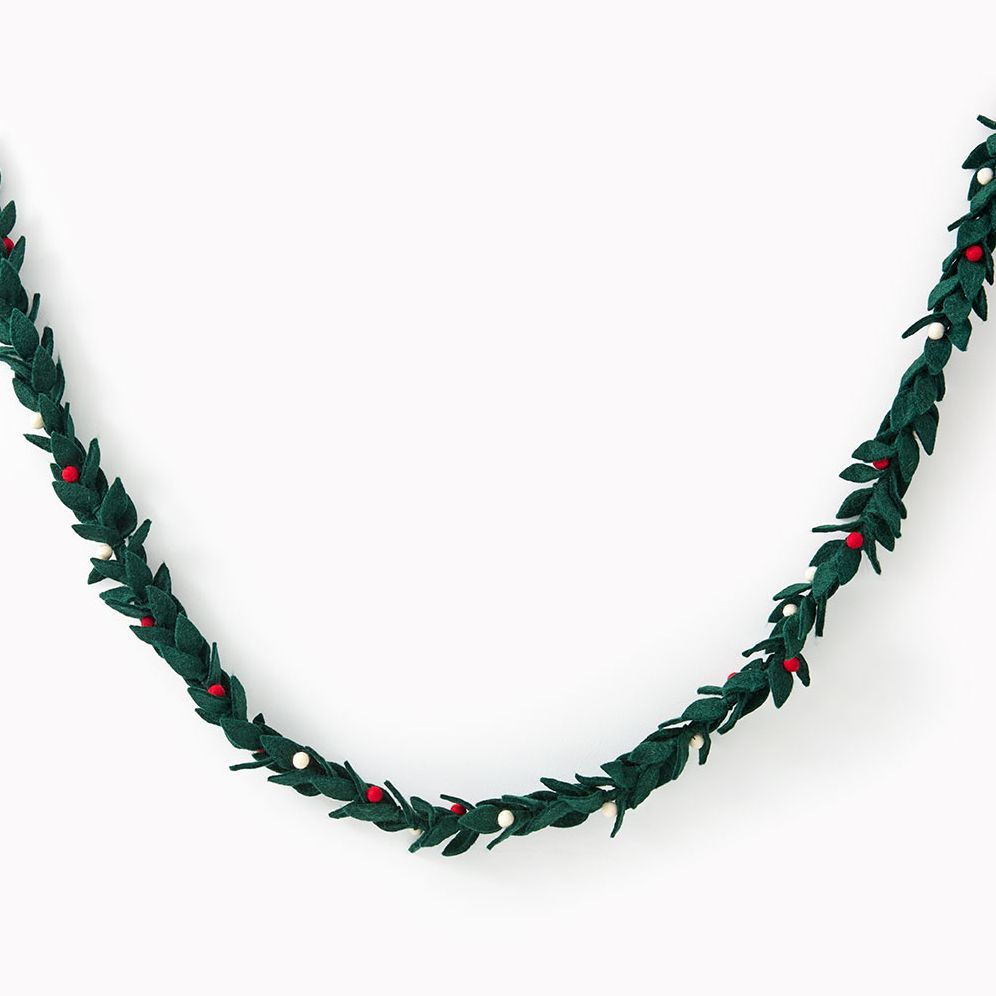 Greenery Felt Garland