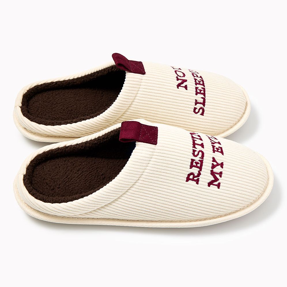 Resting my Eyes Slippers