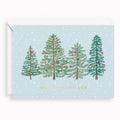 Watercolor Trees Holiday Card Set
