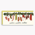 Christmas Warm Wishes Mittens Money Card Stationery Set