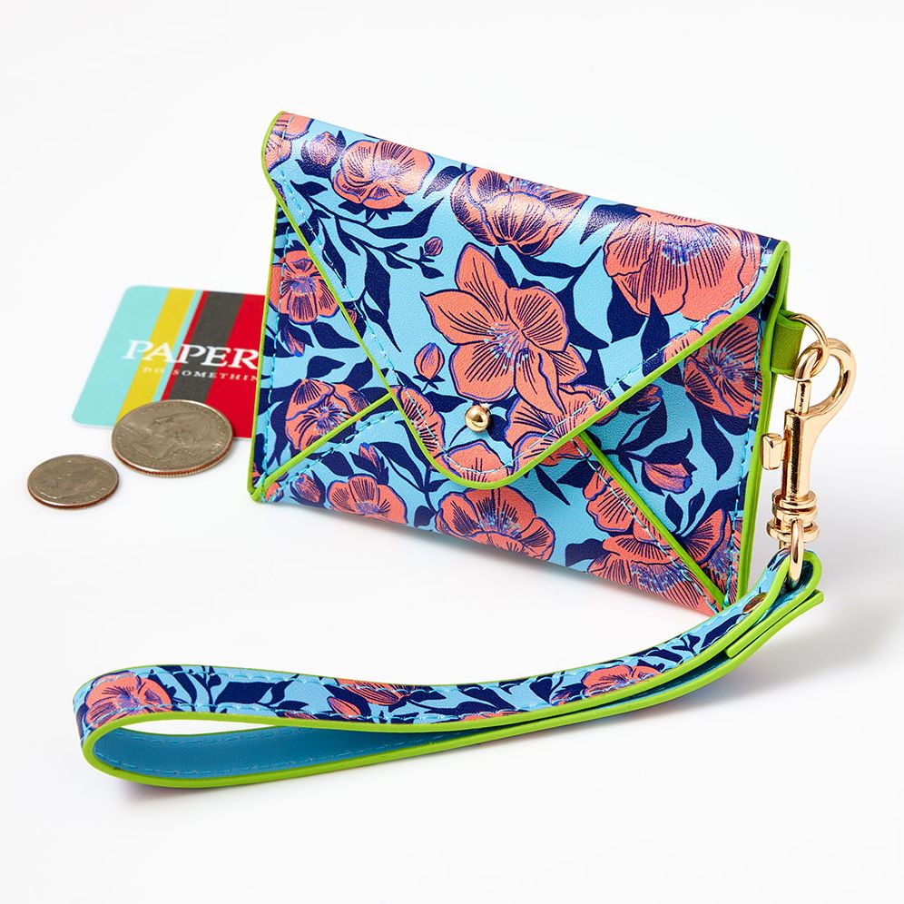 Floral Wristlet Wallet Exclusive