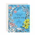 Proud Floral Graduation Card