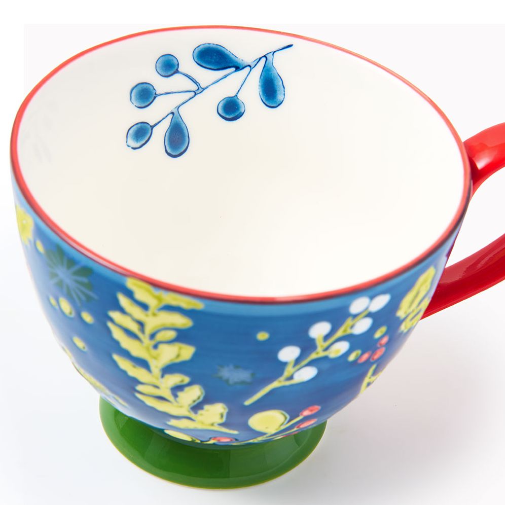 Hand-painted Mug Blue