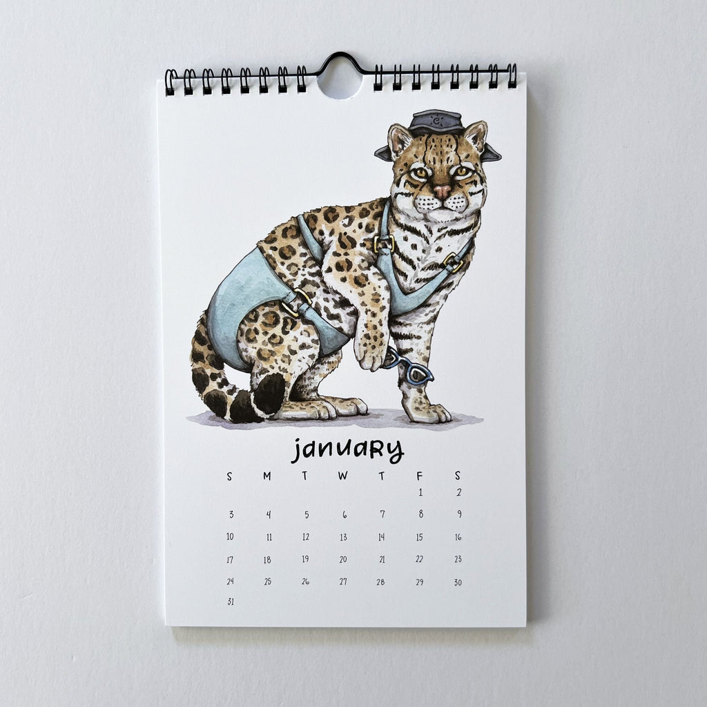 2027 Swimsuit Calendar by Paper Wilderness