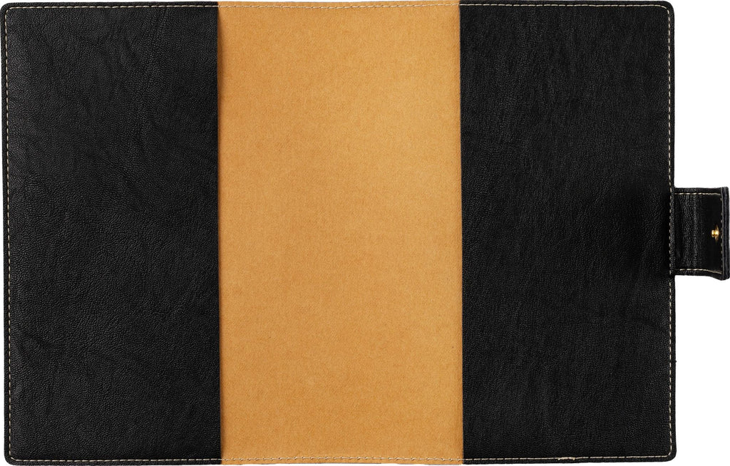 Paper Source Black A5 Leather Journal Cover with Clasp