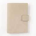 Paper Source Dove A5 Leather Journals Cover with Clasp