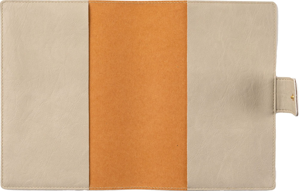 Paper Source Dove A5 Leather Journals Cover with Clasp