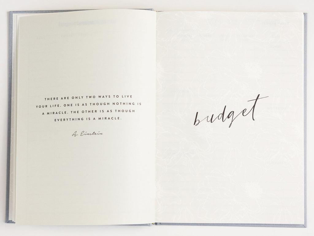 I Do Wedding Planning Journal