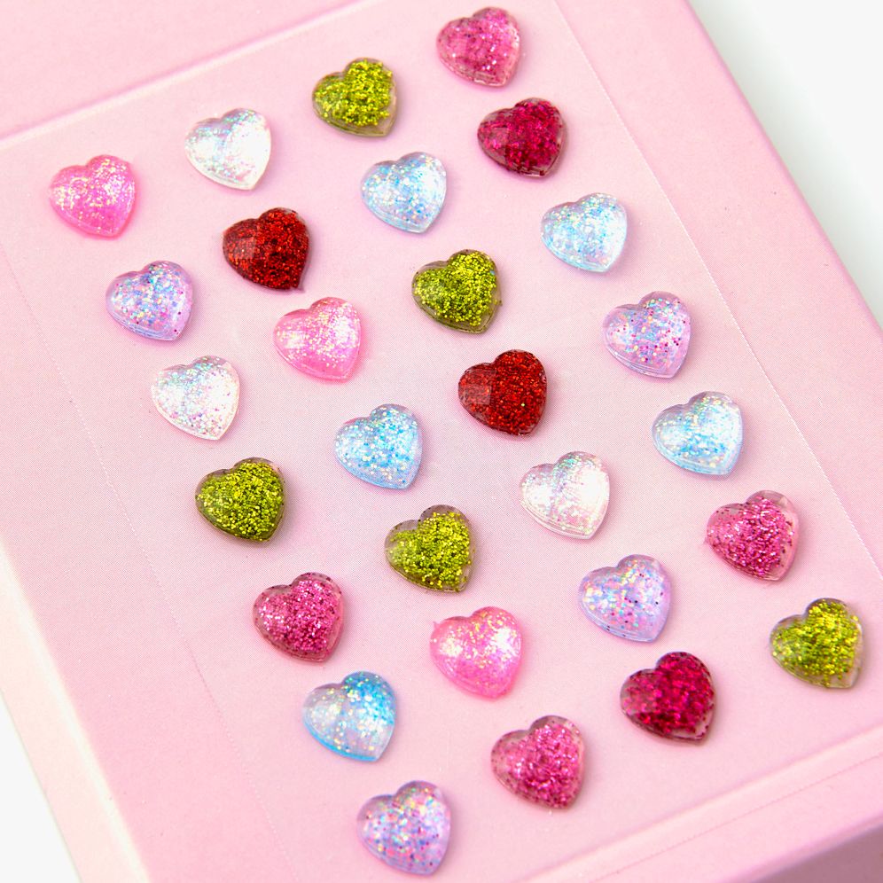 Heart Hair Gems