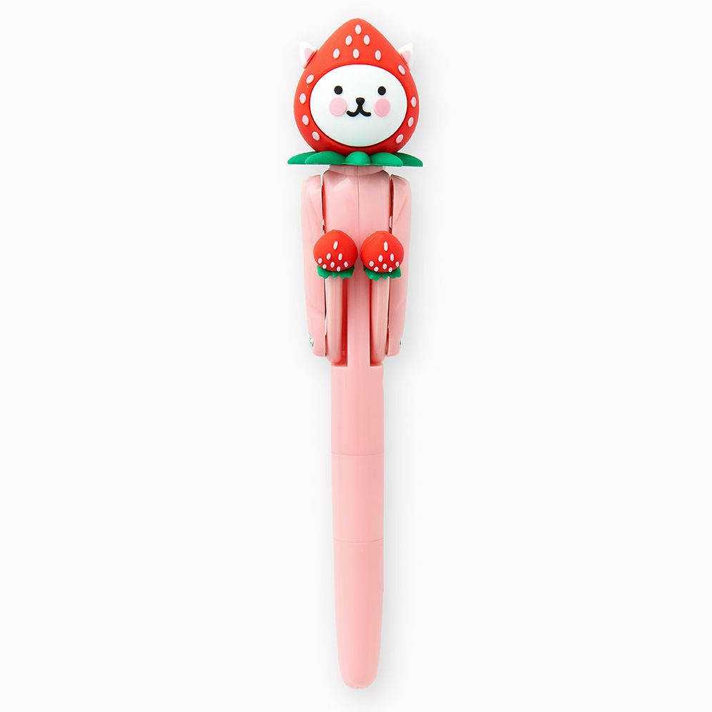 Strawberry Cat Punching Pen