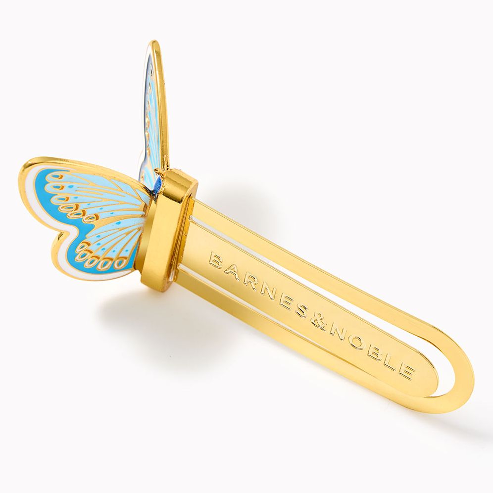 Enamel Butterfly Clip